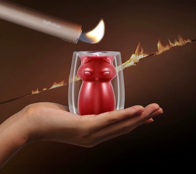 Roomfun Red Fox Wax Play Candle