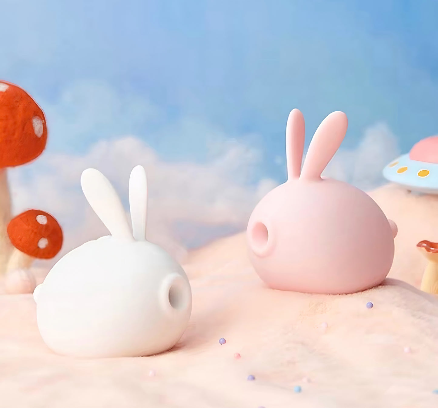 KISSTOY cute rabbit vibrating masturbator