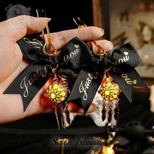 Dreamcatcher Bloom –– Ribbon Nipple Clamps