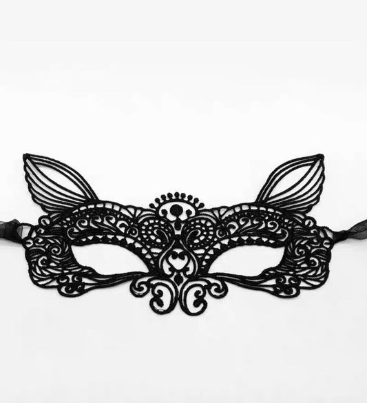 Nocturne Filigree –– Lace Eye Mask