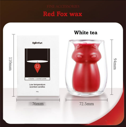 Roomfun Red Fox Wax Play Candle